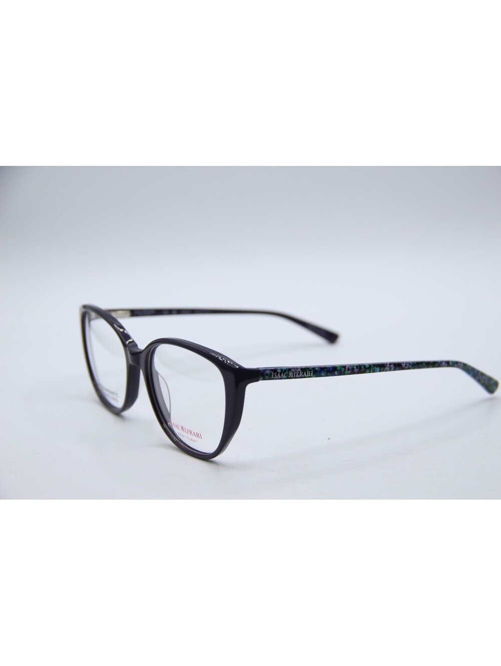 Isaac Mizrahi Im30072 Pu Purple Floral Authentic Eyeglasses 54-17-140